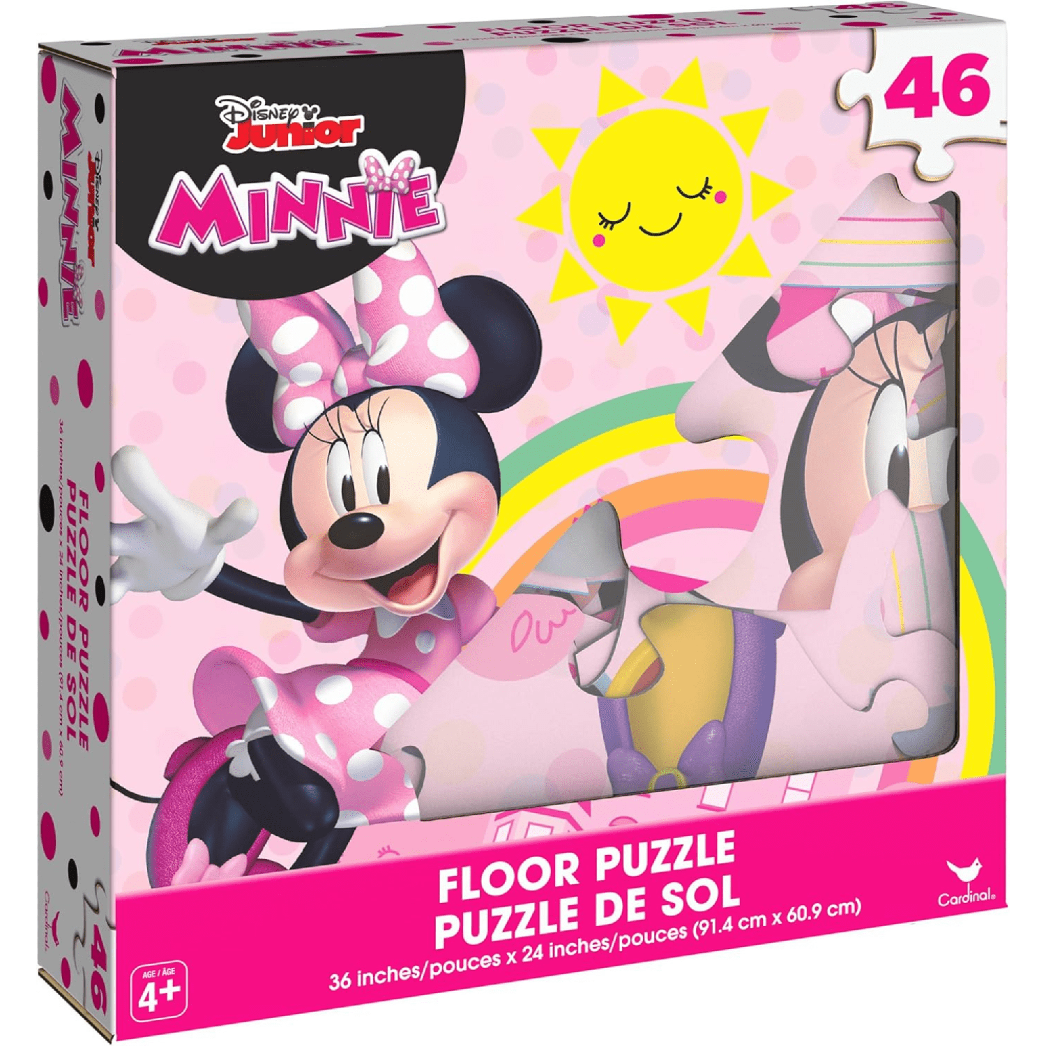 Puzzle De Sol Minnie Mouse Disney Junior 46 Piezas-2