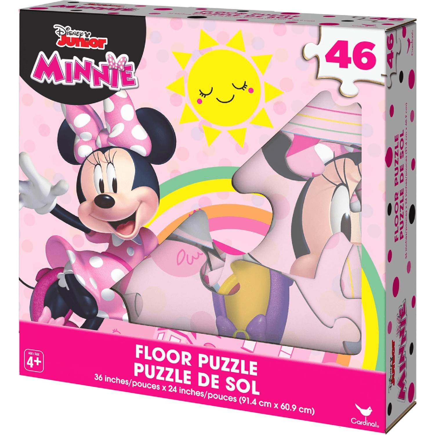 Puzzle De Sol Minnie Mouse Disney Junior 46 Piezas-3
