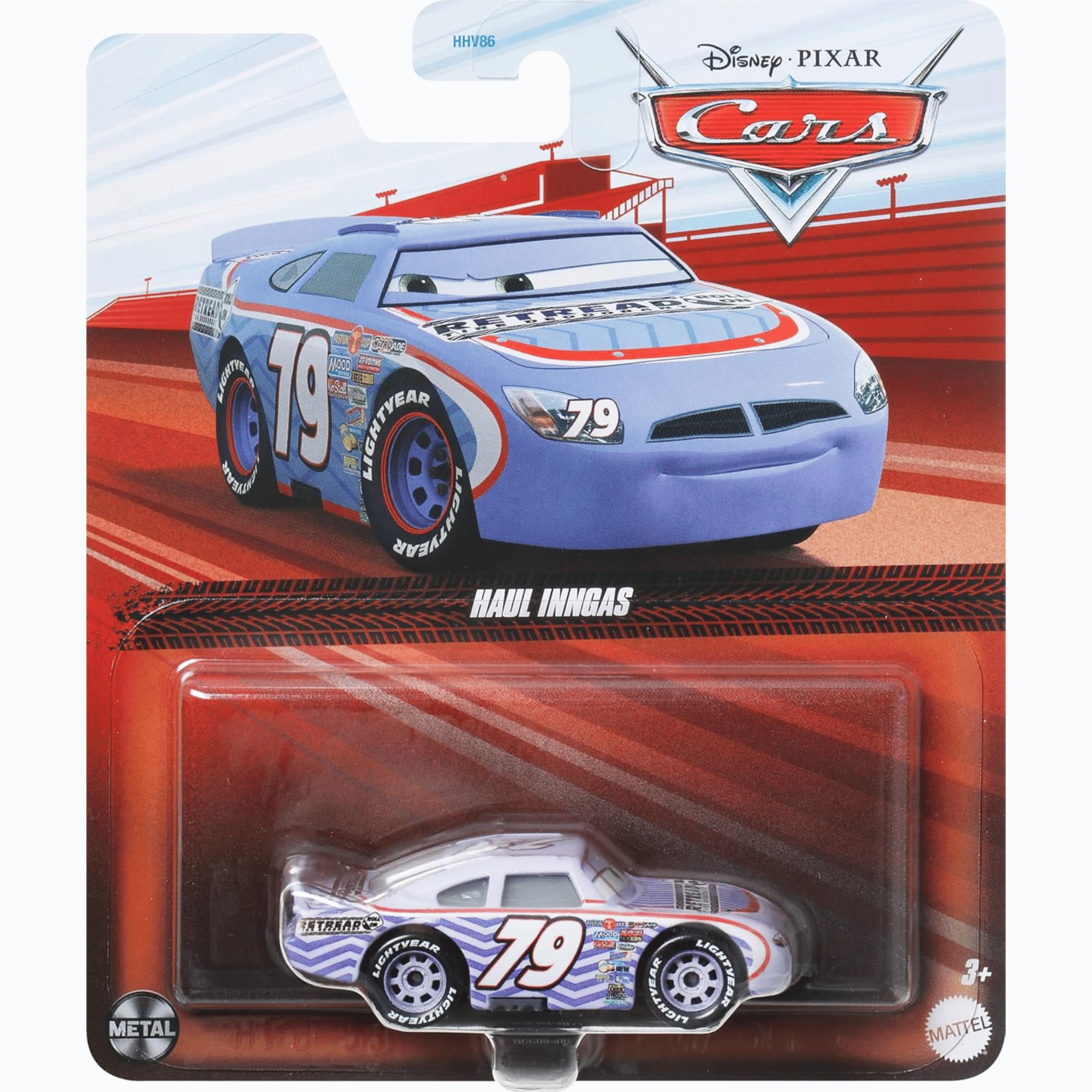 Cars Vehiculo Metalico Haul Inngas-0