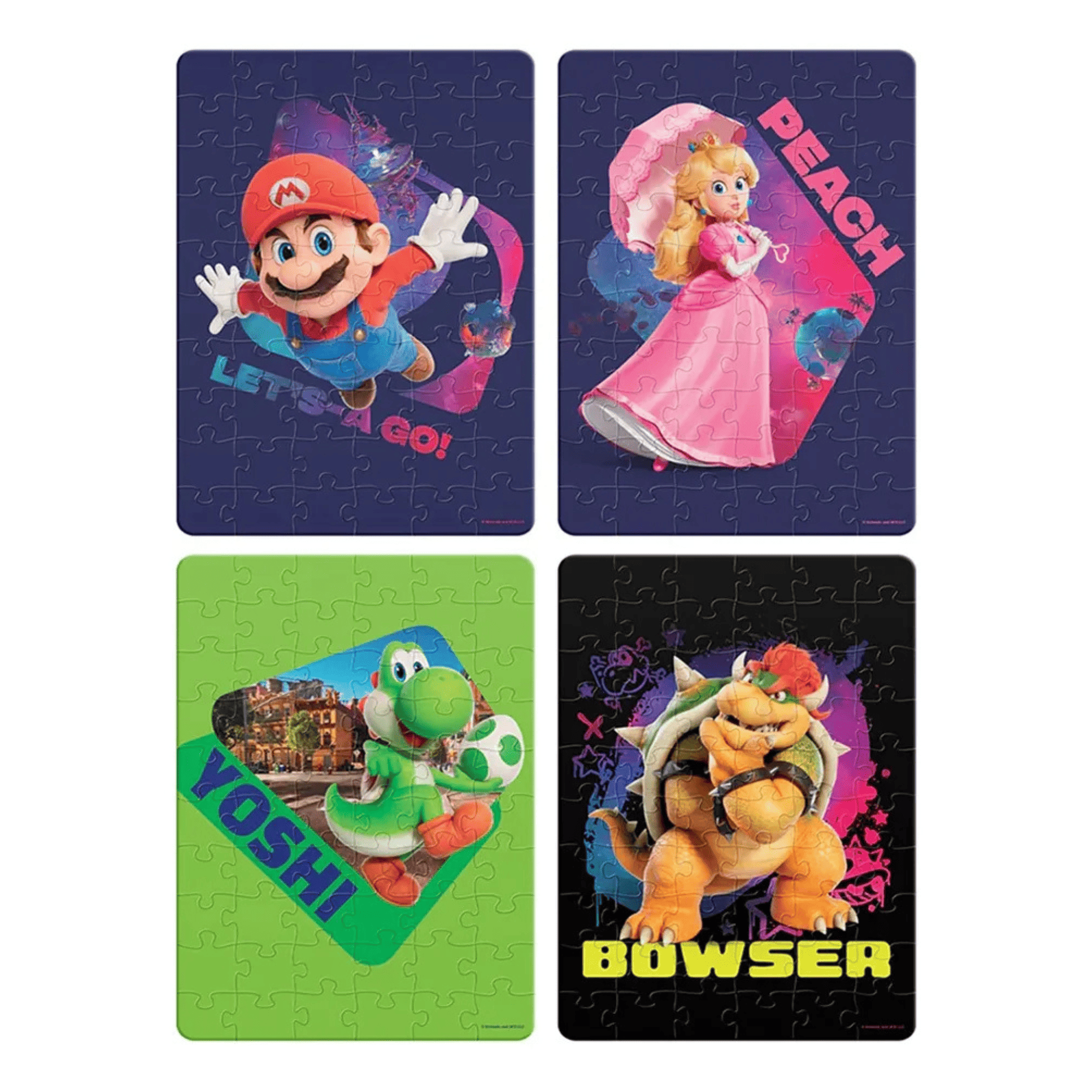 Rompecabezas 4 En 1 Super Mario Galaxy La Pelicula-3