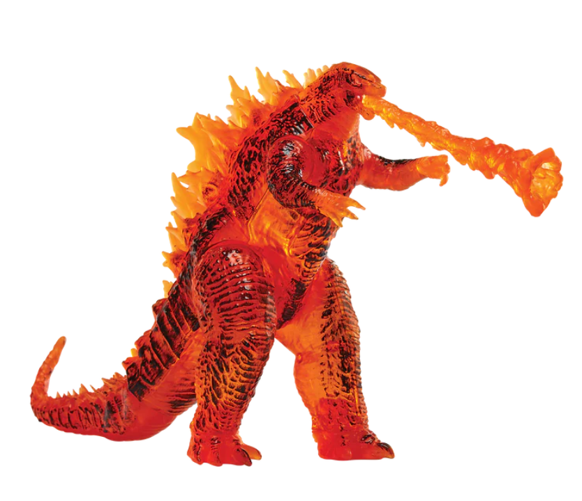 FIGURA GODZILLA BURNING 15 CMS.KING OF THE MONSTER  -2