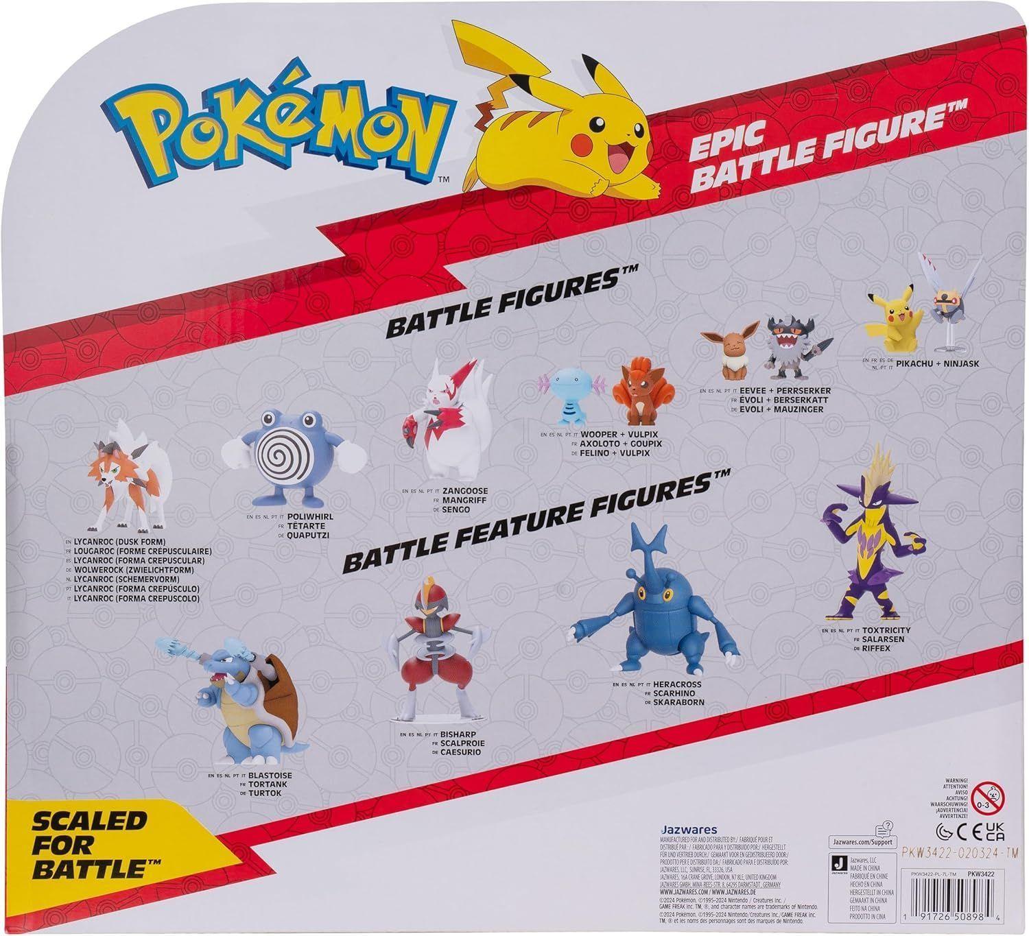 Figura De Acción Tyrantrum Pokemon Epic Battle -7
