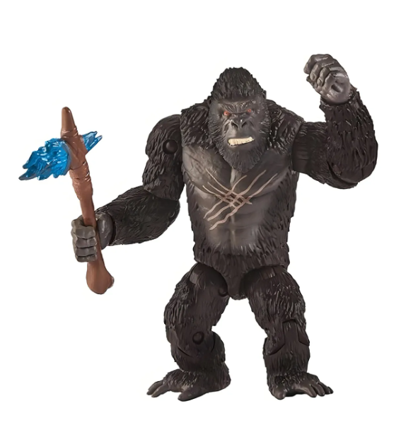 GODZILLA X KONG FIGURA KONG CON HACHA  DE BATALLA FIGURA 15 CMS. -2