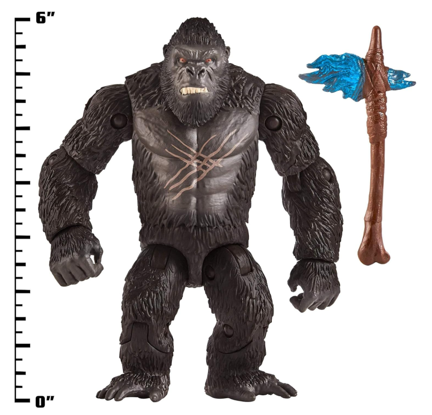 GODZILLA X KONG FIGURA KONG CON HACHA  DE BATALLA FIGURA 15 CMS. -3