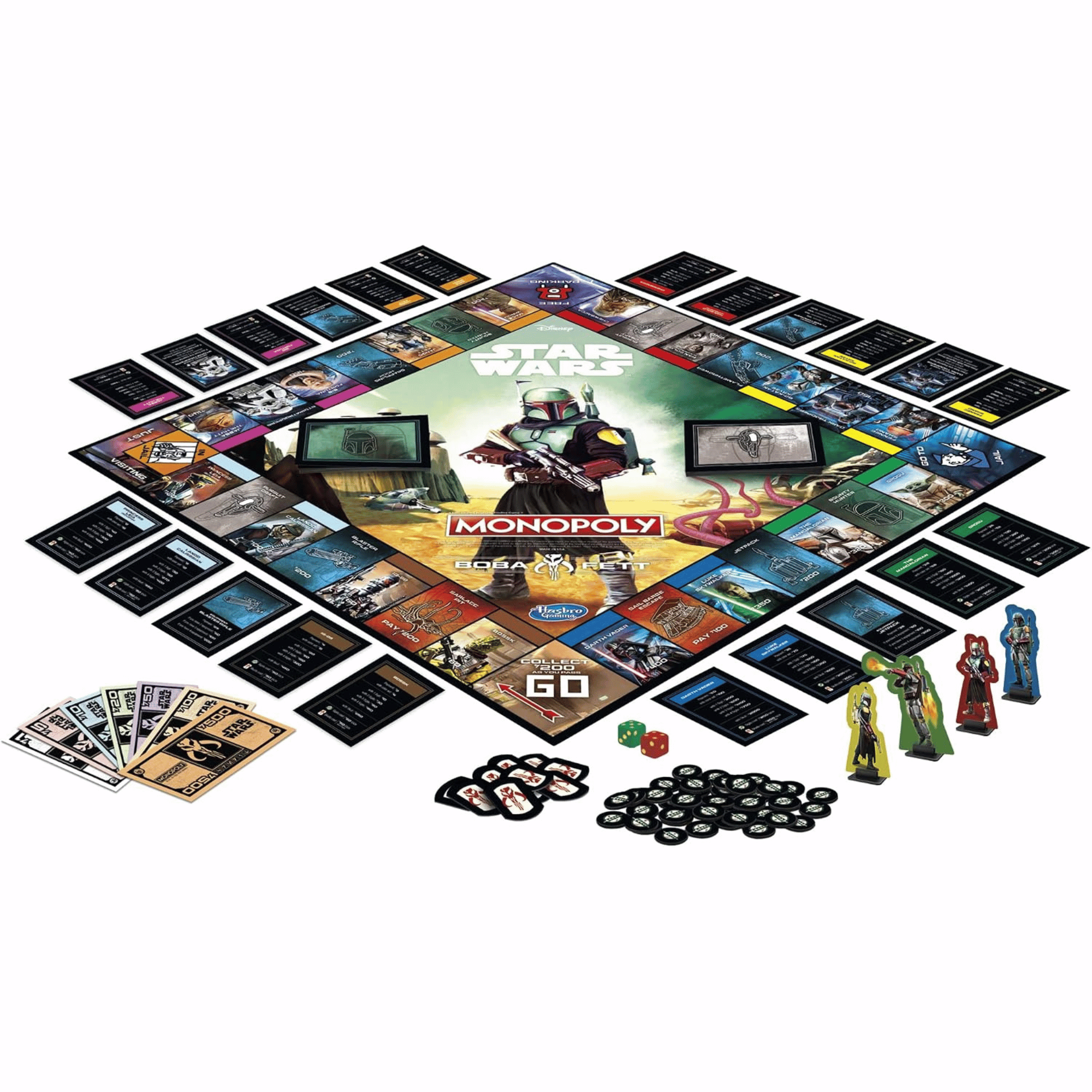 Juego De Mesa Monopoly Star Wars Boba Fett-2