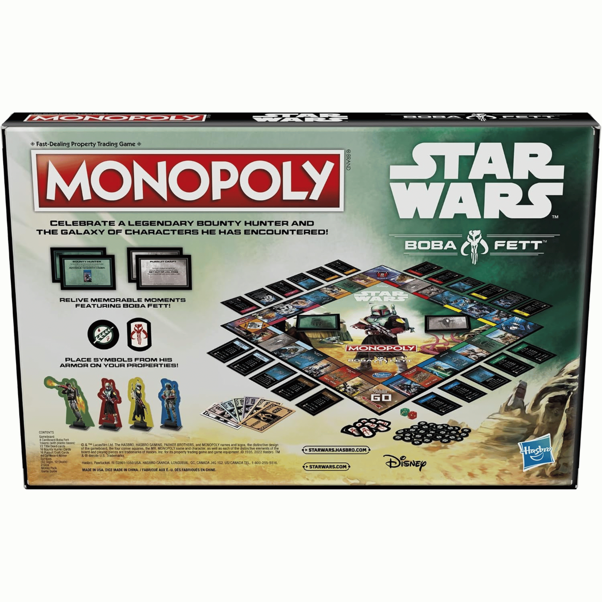 Juego De Mesa Monopoly Star Wars Boba Fett-4
