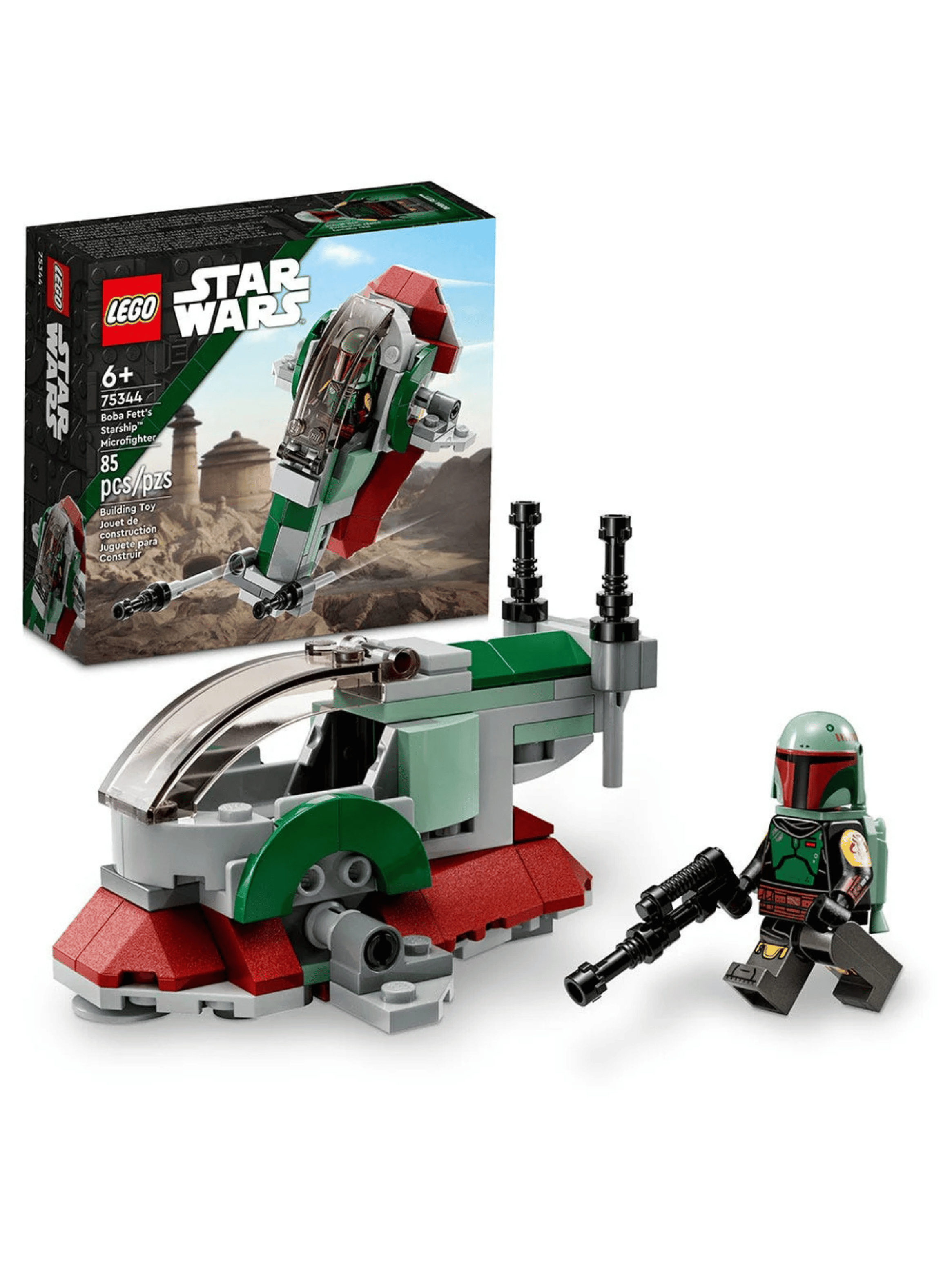 Lego Star Wars 85 Piezas - Nave Estelar De Boba Fett-0