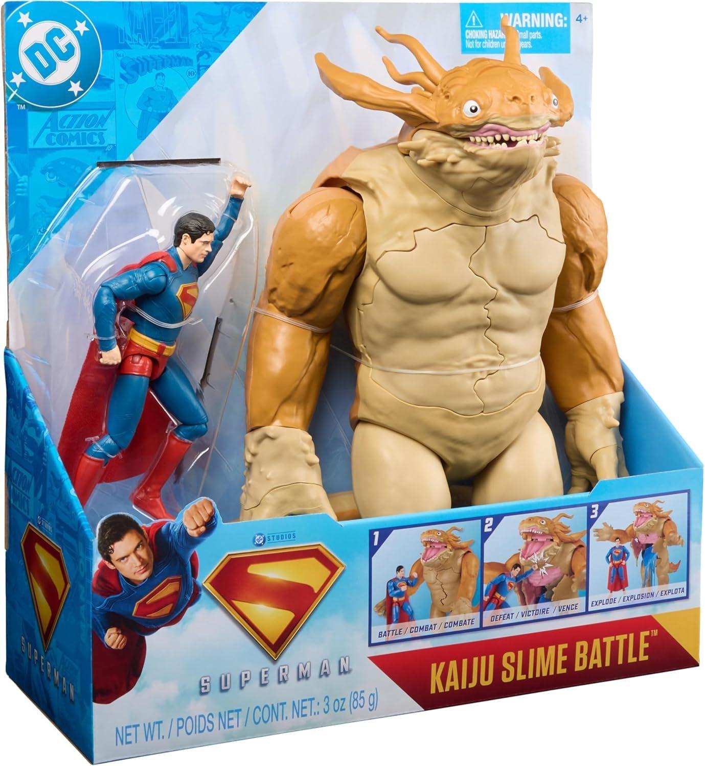 SUPERMAN VS KAIJU SLIME BATTLE  FIGURA DE ACCION -0