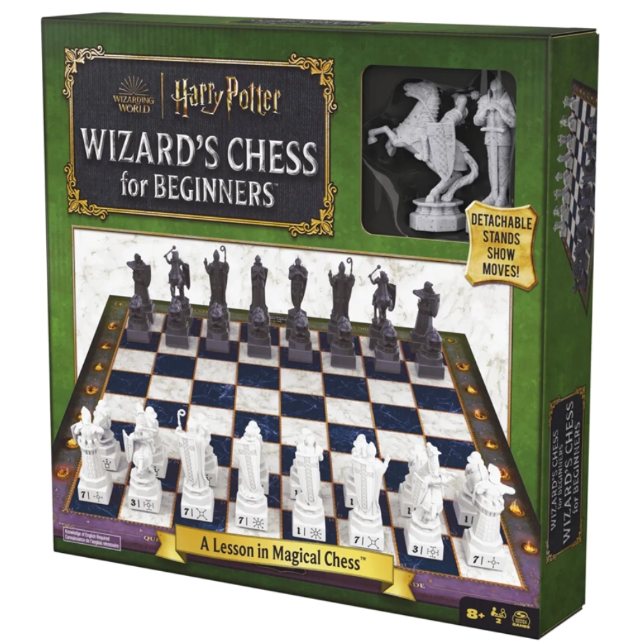 JUEGO DE AJEDREZ HARRY POTTER WIZARD'S CHESS FOR BEGINNERS-1