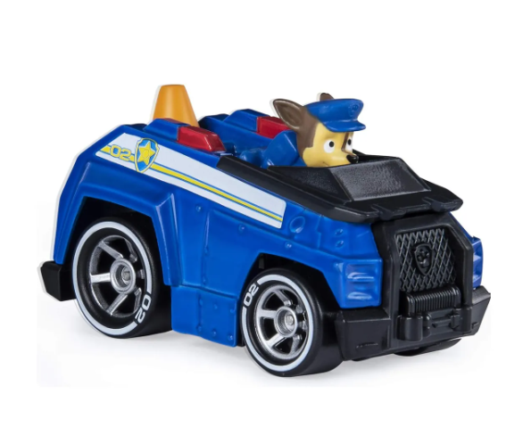 PAW PATROL VEHICULO METALICO CHASE TRUE METAL -3