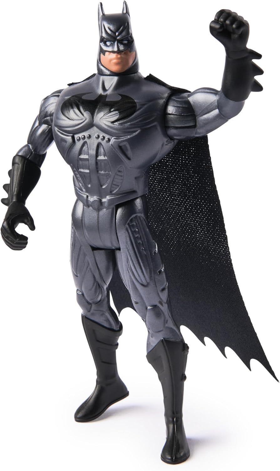 BATMAN  BATIMOVIL RETRO COLECCIÓN INCLUYE FIGURA DE BATMAN  DC COMICS -3
