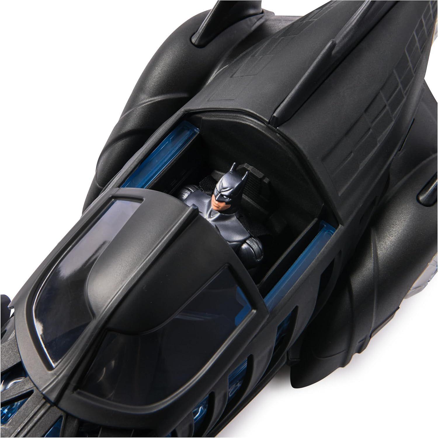 BATMAN  BATIMOVIL RETRO COLECCIÓN INCLUYE FIGURA DE BATMAN  DC COMICS -5