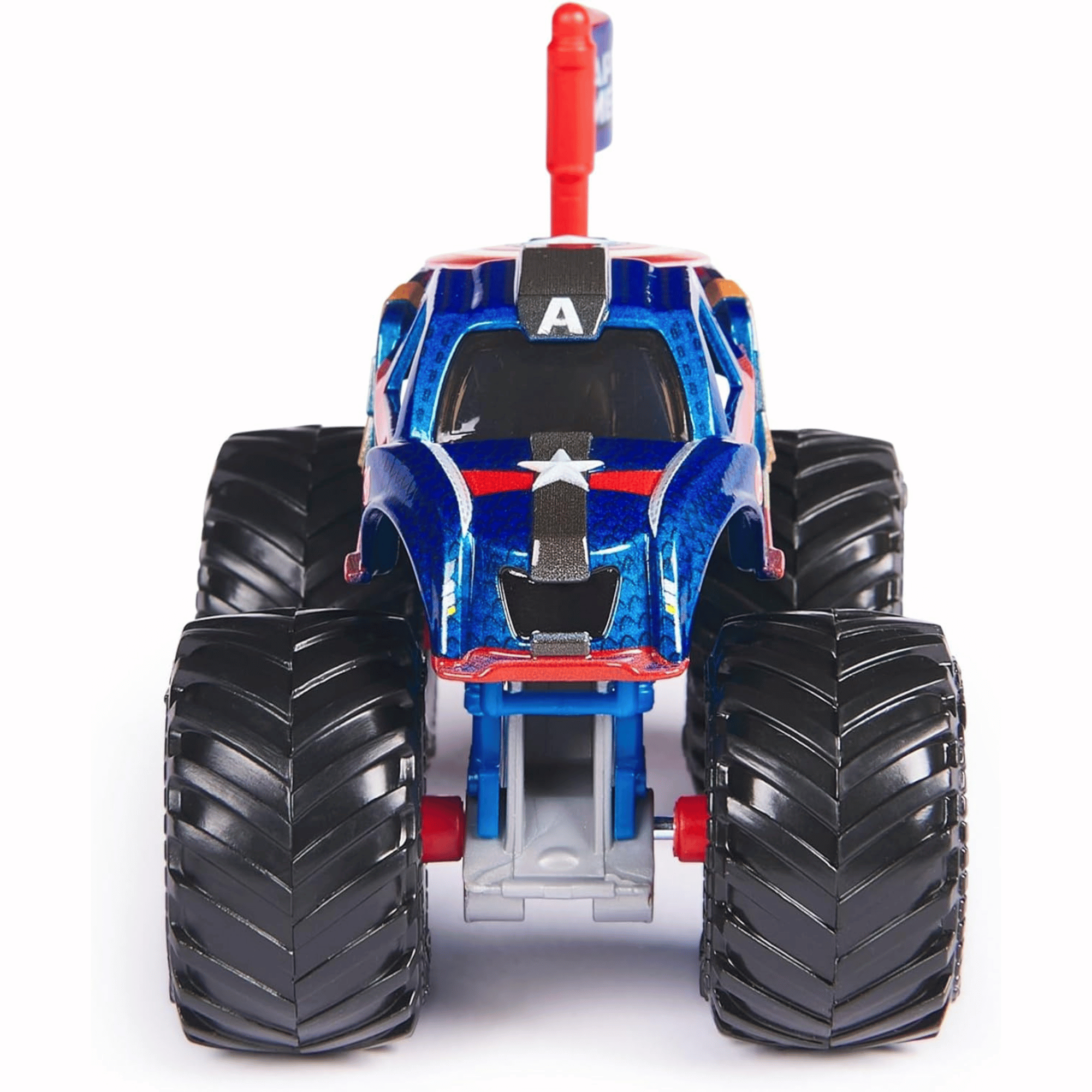 Monster Jam Marvel Vehiculo Escala 164 Capitan America-4