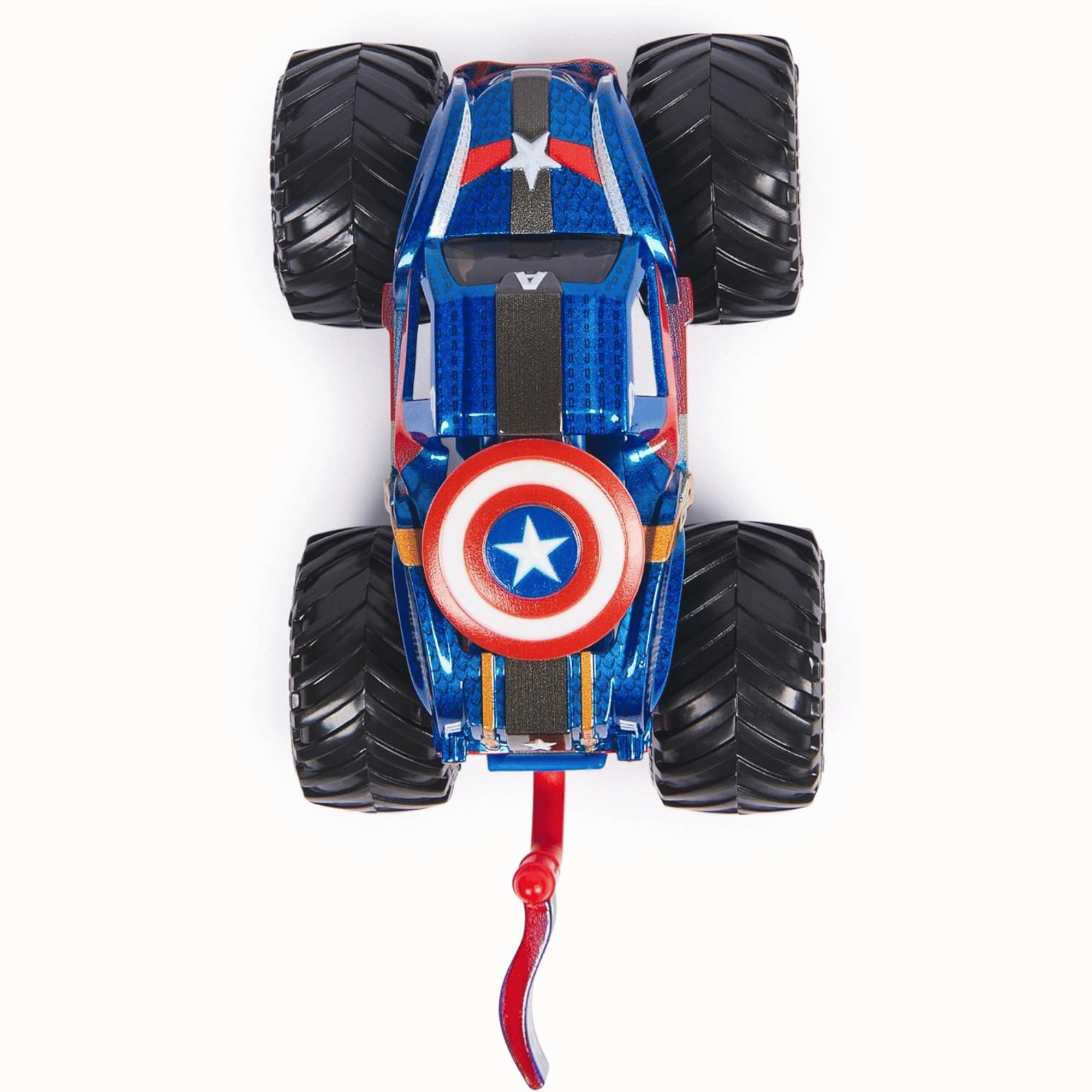 Monster Jam Marvel Vehiculo Escala 164 Capitan America-6