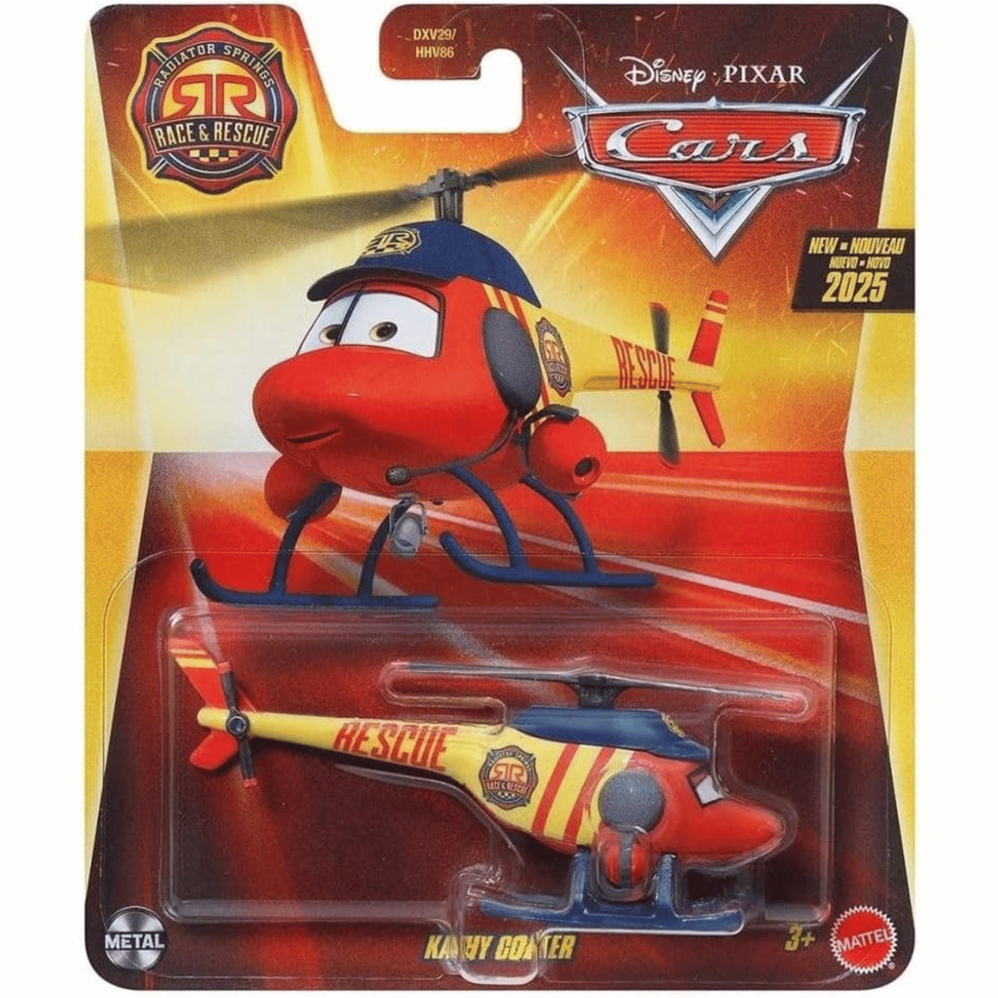 Cars Vehiculo Metalico Kathy Copter-0