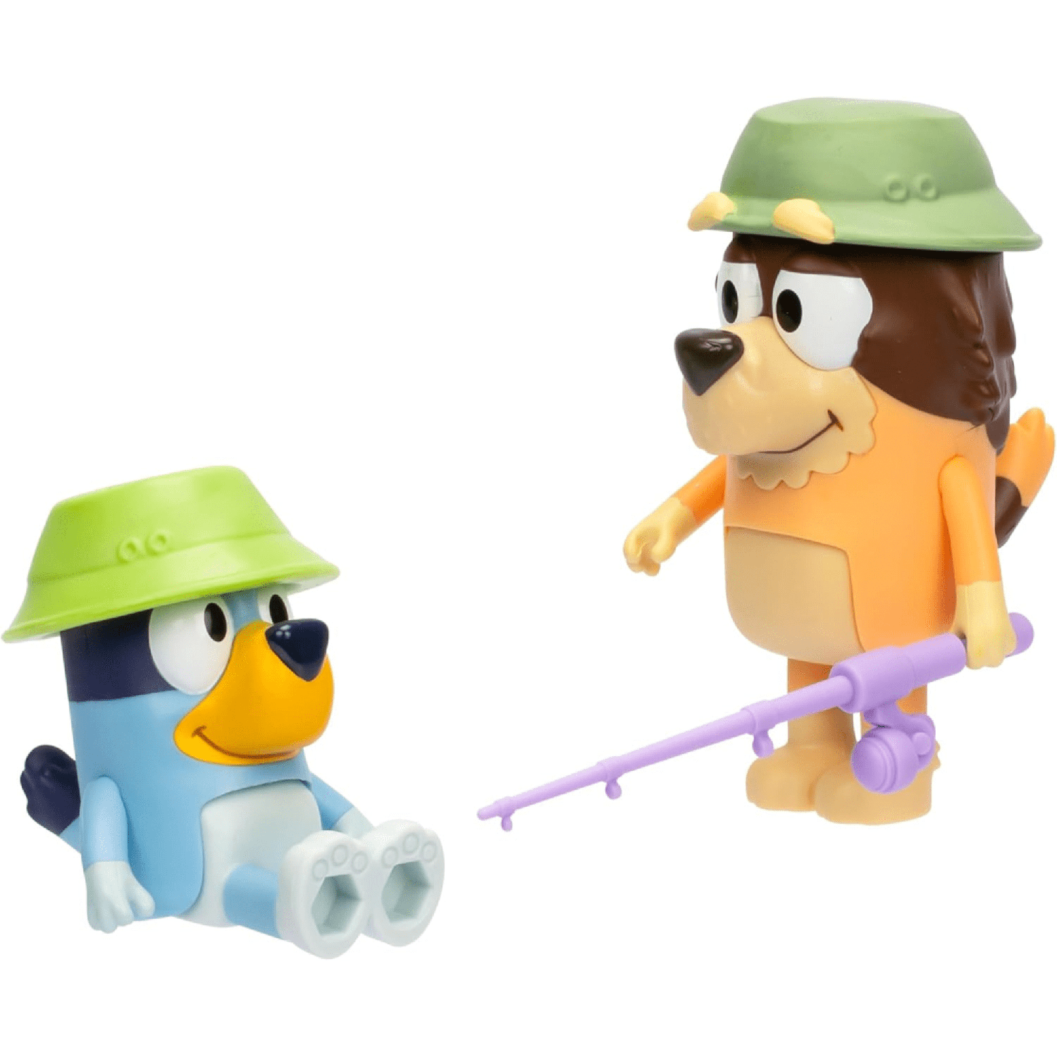 Bluey Pack 2 Figuras Pesca Con El Abuelo-2