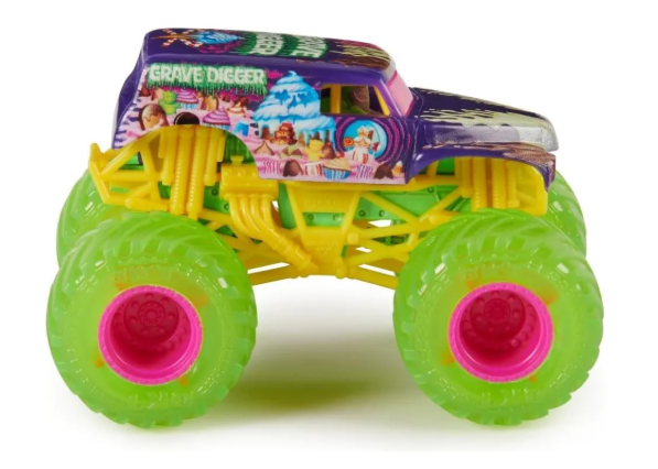 MONSTER JAM VEHICULO METALICO GRAVE DIGGER ESCALA 1:64 / SERIE 35-2