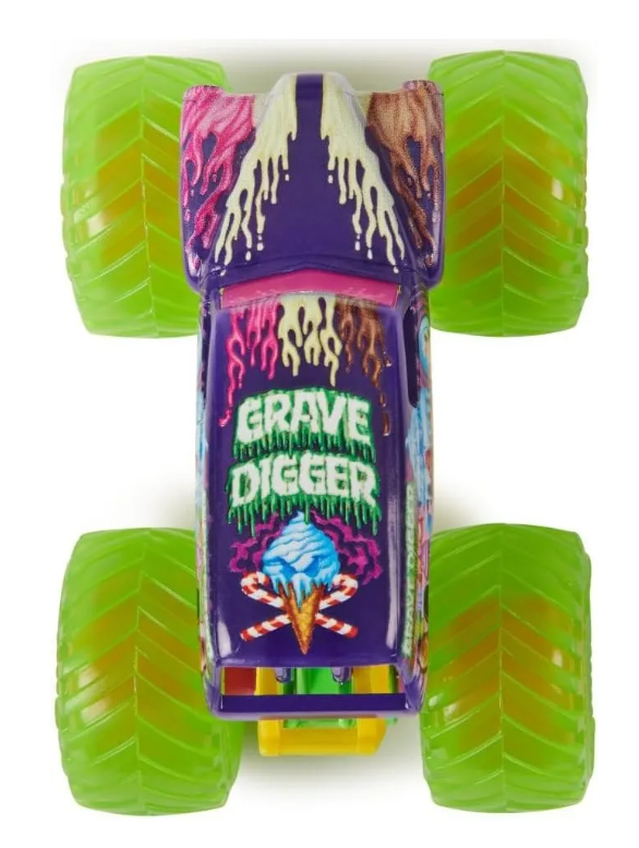 MONSTER JAM VEHICULO METALICO GRAVE DIGGER ESCALA 1:64 / SERIE 35-5