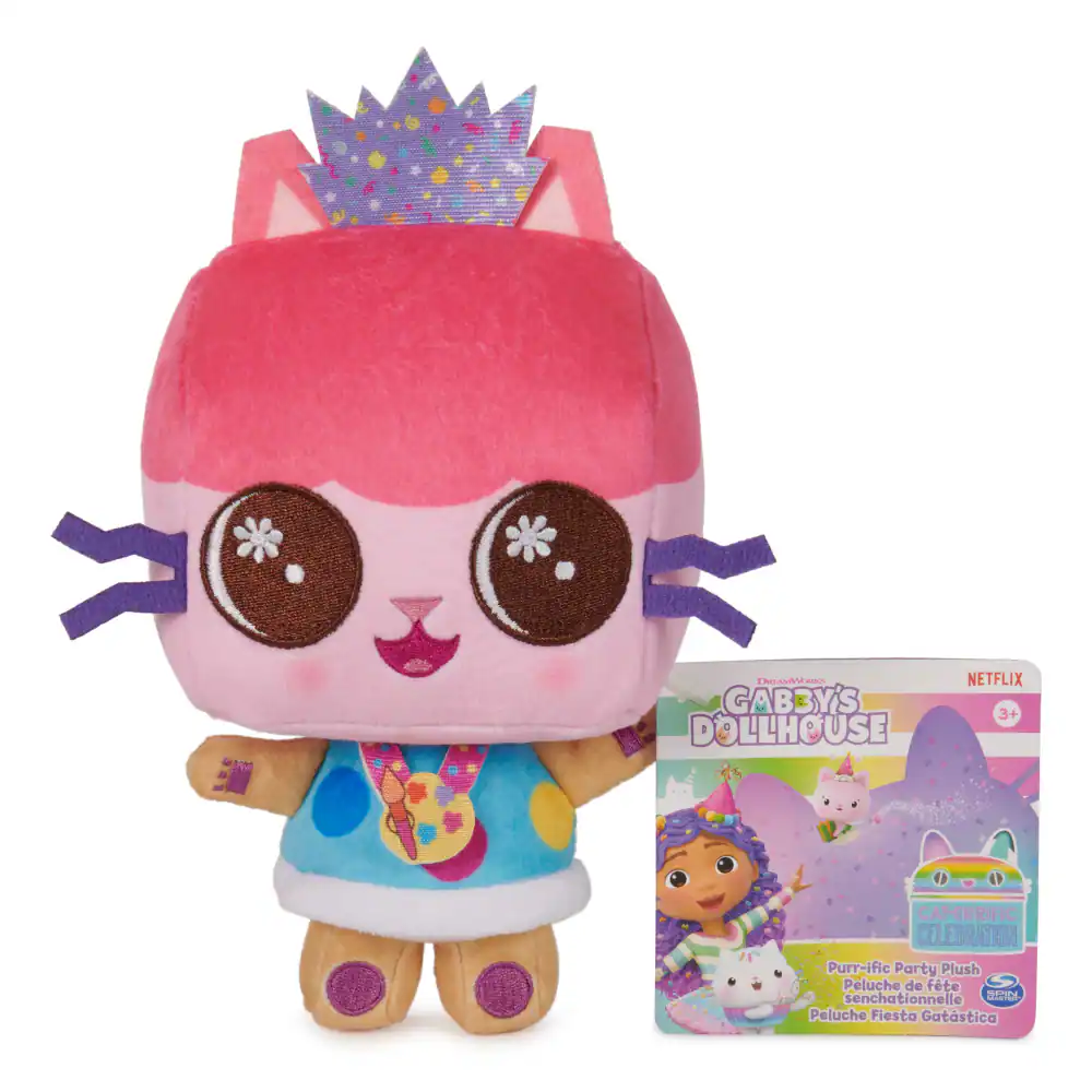 GABBY'S DOLLHOUSE PELUCHE PURR-IFFIC BABY BOX -0