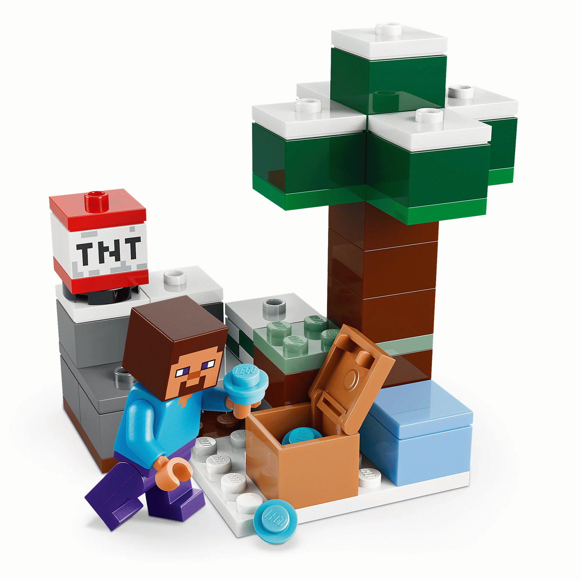 Lego Minecraft La Aventura De Steve En La Taiga-2