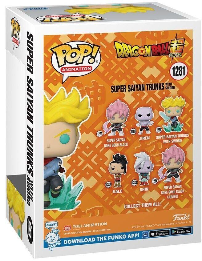 FUNKO POP! SUPER SAIYAN TRUNKS CON ESPADA - 1281 DRAGON BALL SUPER ANIME-3