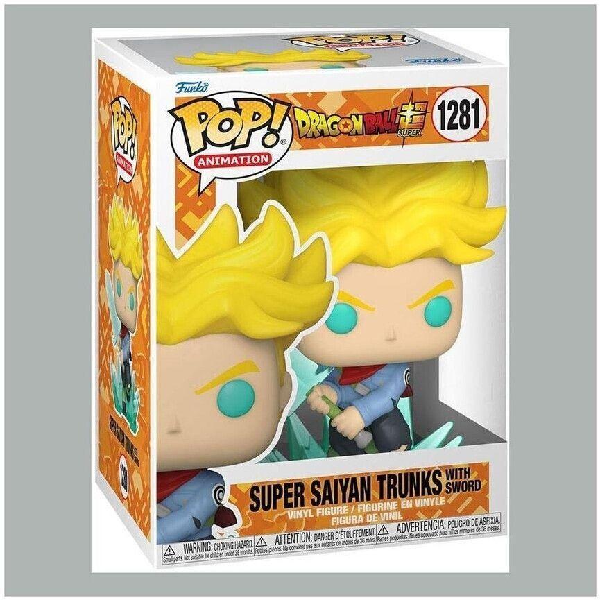 FUNKO POP! SUPER SAIYAN TRUNKS CON ESPADA - 1281 DRAGON BALL SUPER ANIME-5