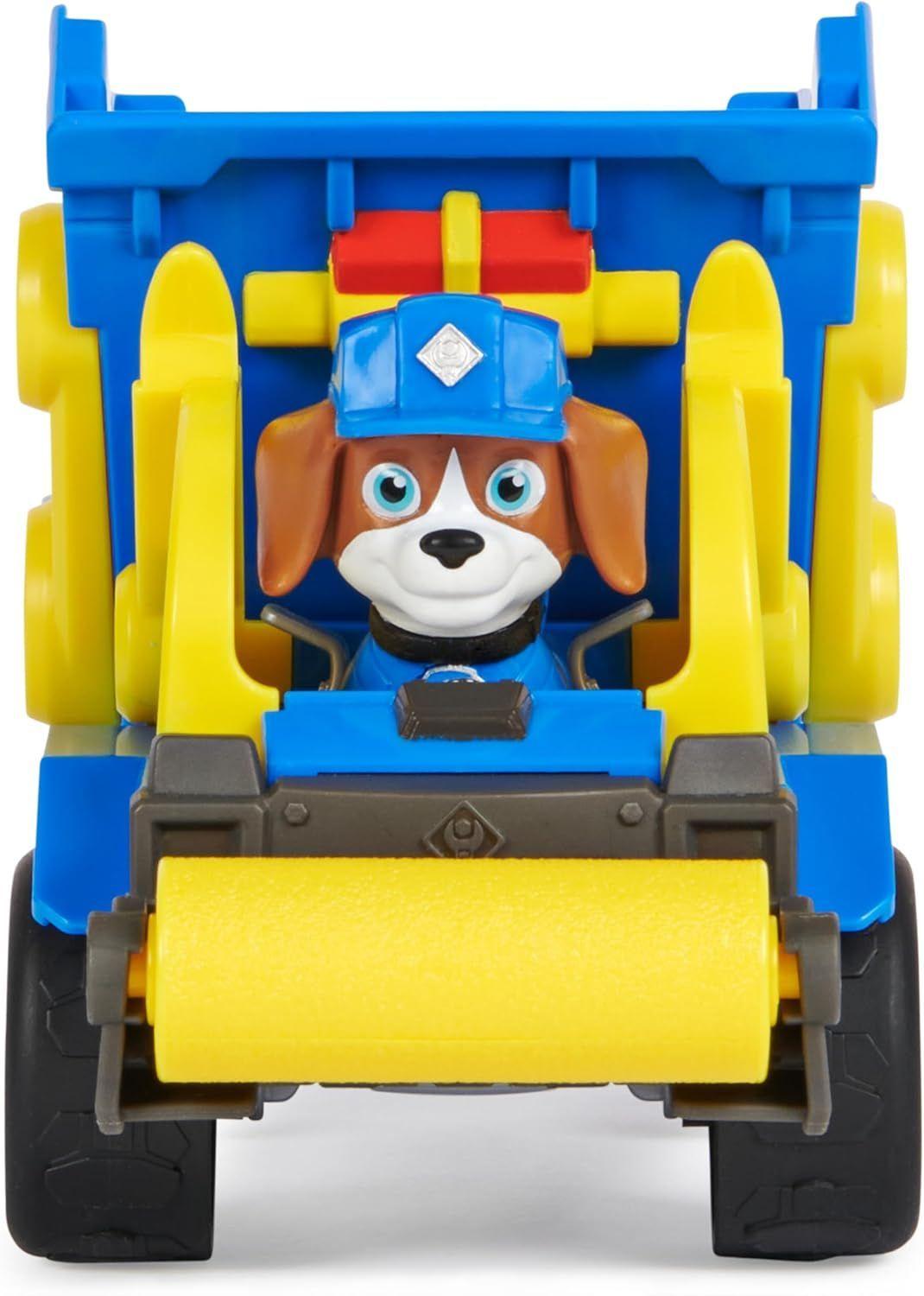 PAW PATROL RUBBLE&CREW CAMION TOLVA AZUL CON LUZ Y SONIDO.-2