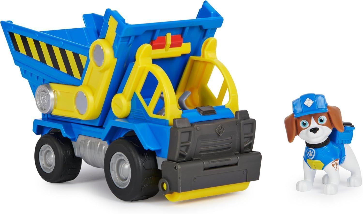 PAW PATROL RUBBLE&CREW CAMION TOLVA AZUL CON LUZ Y SONIDO.-5