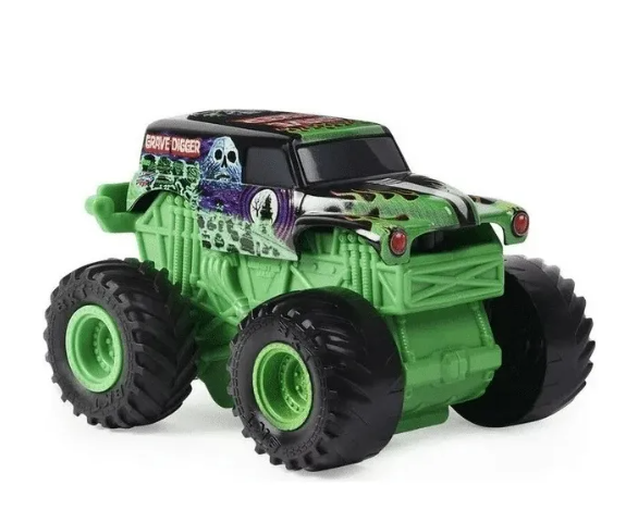 MONSTER JAM VEHICULO GRAVE DIGGER REV N'SPIN  ESCALA 1:43-3