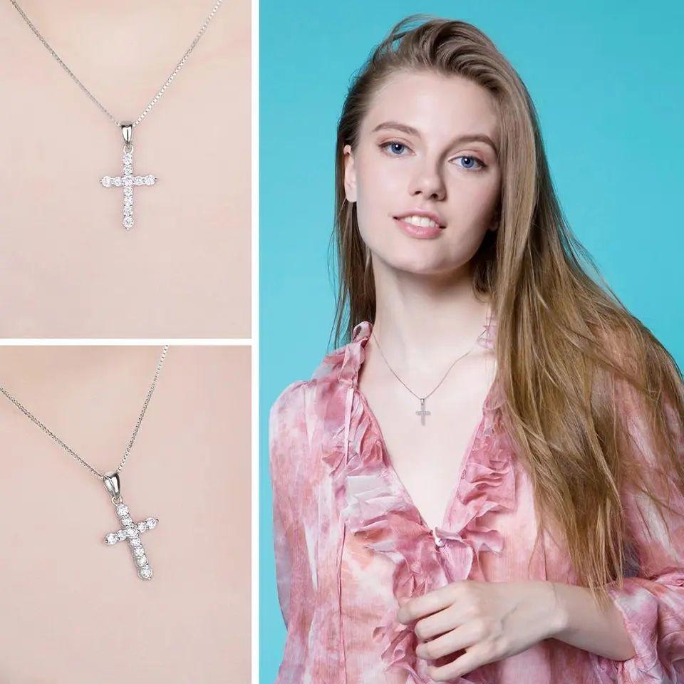 Collar Cruz Plata 925-3