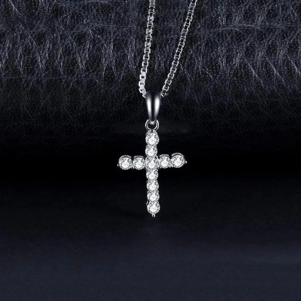 Collar Cruz Plata 925-2