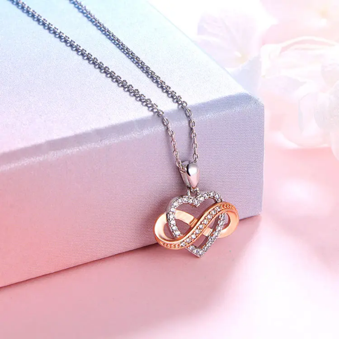 Collar plata 925 cristal infinito mujer joya-3