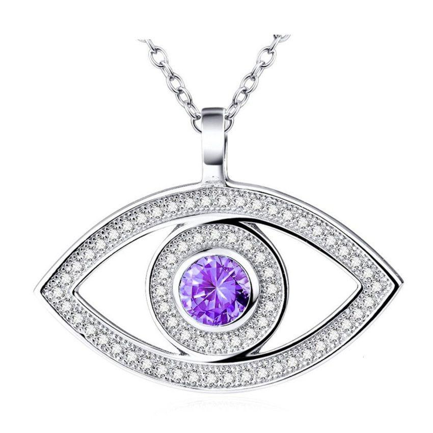 Collar Ojo Turco Plata 925-0