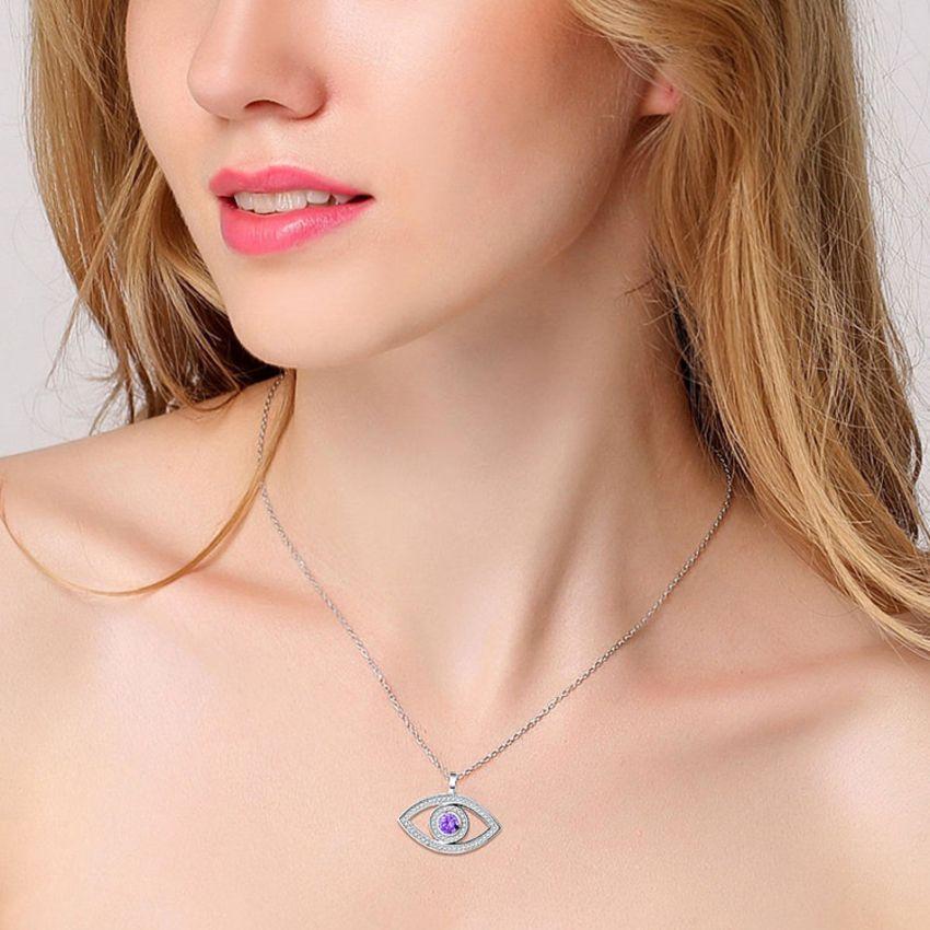 Collar Ojo Turco Plata 925-1
