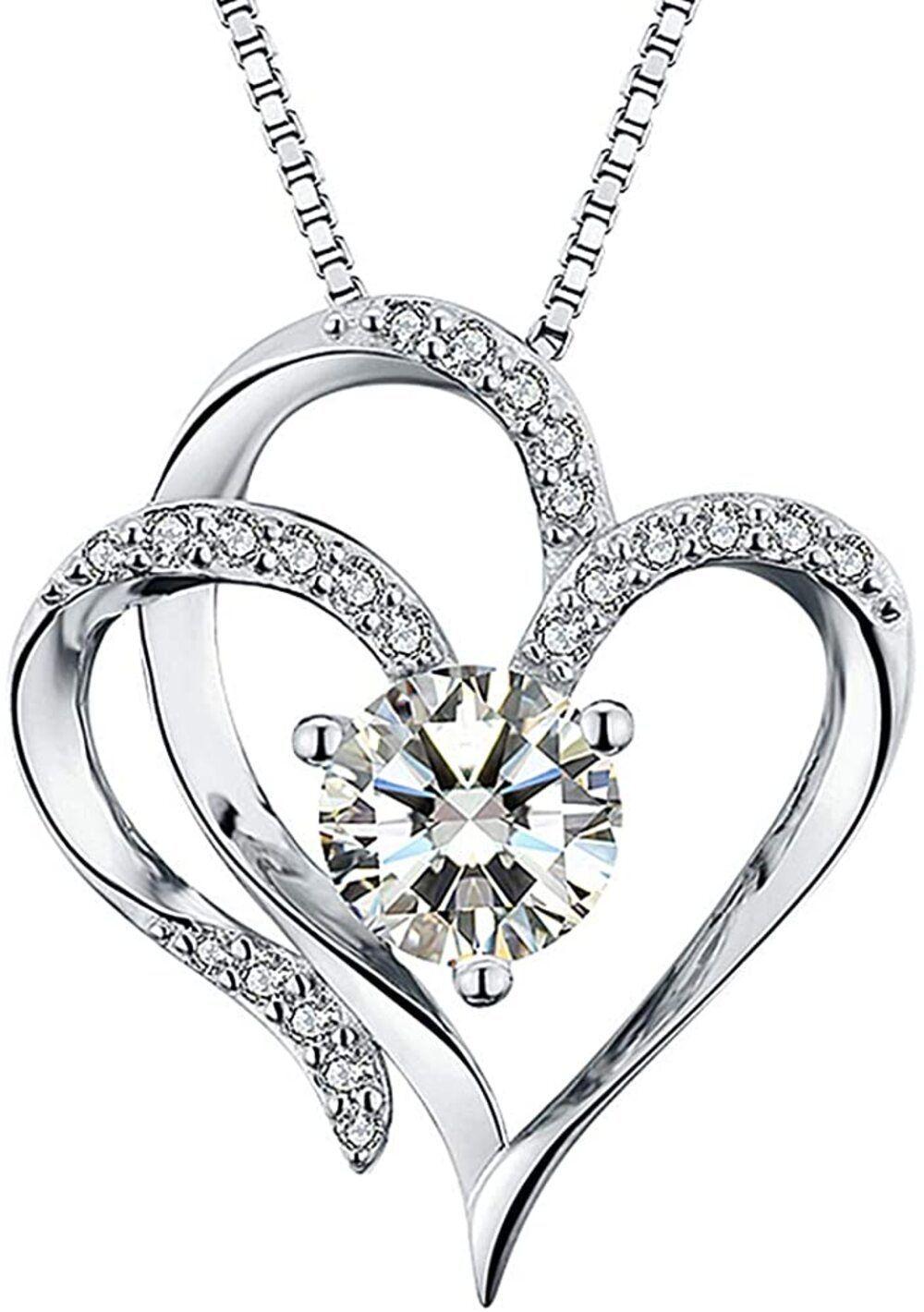 Collar Plata 925 Corazon-0