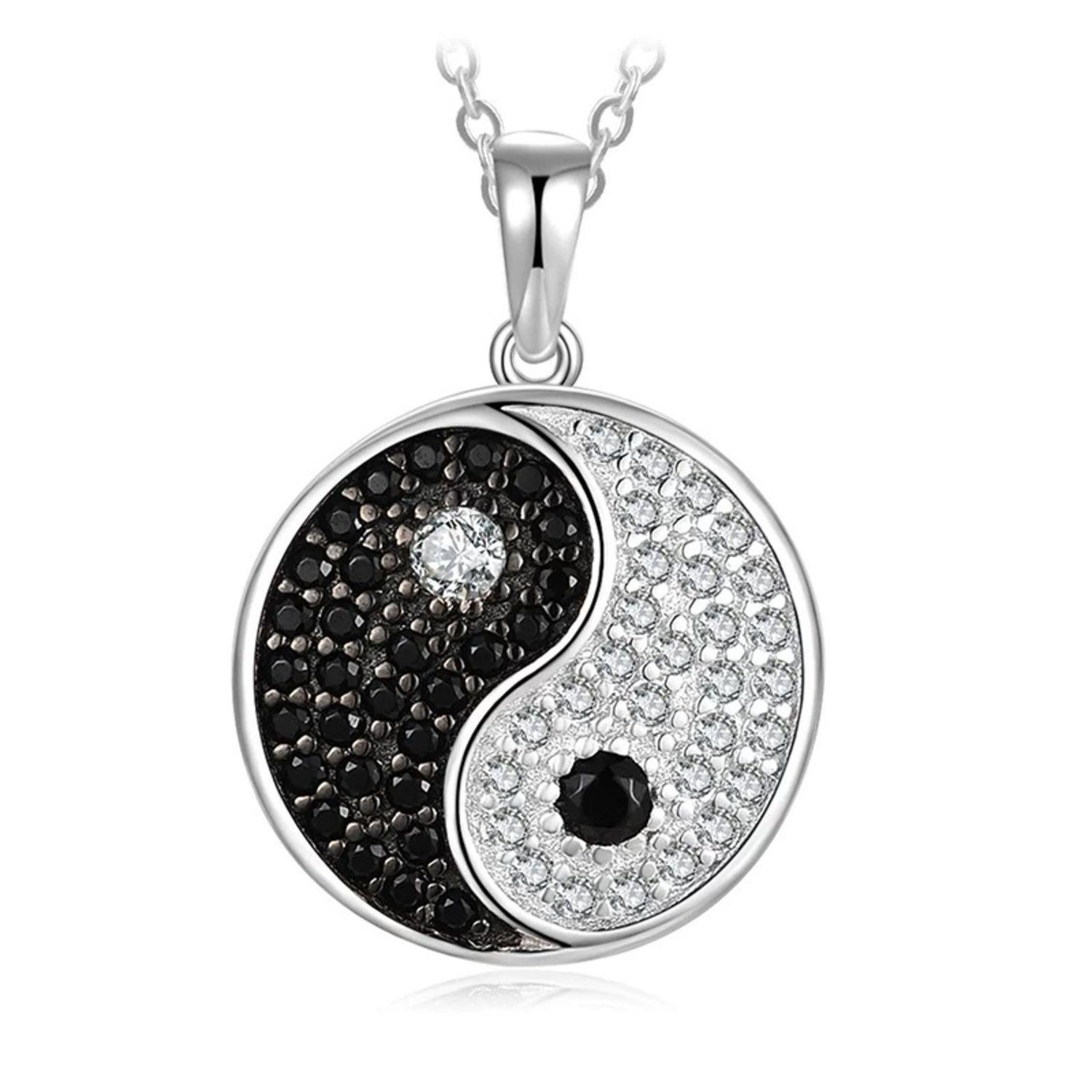 Collar Yin Yang Plata 925-0