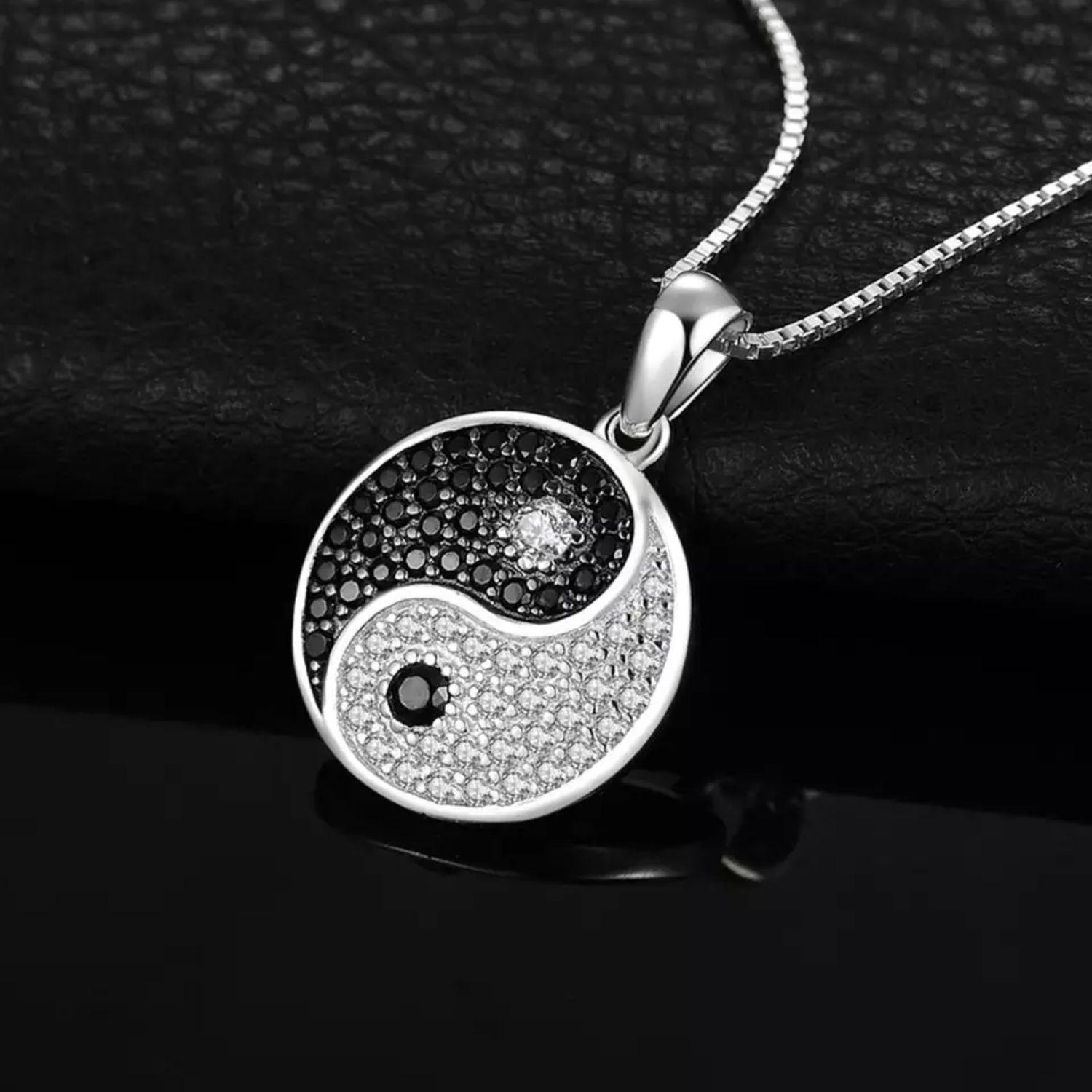 Collar Yin Yang Plata 925-1