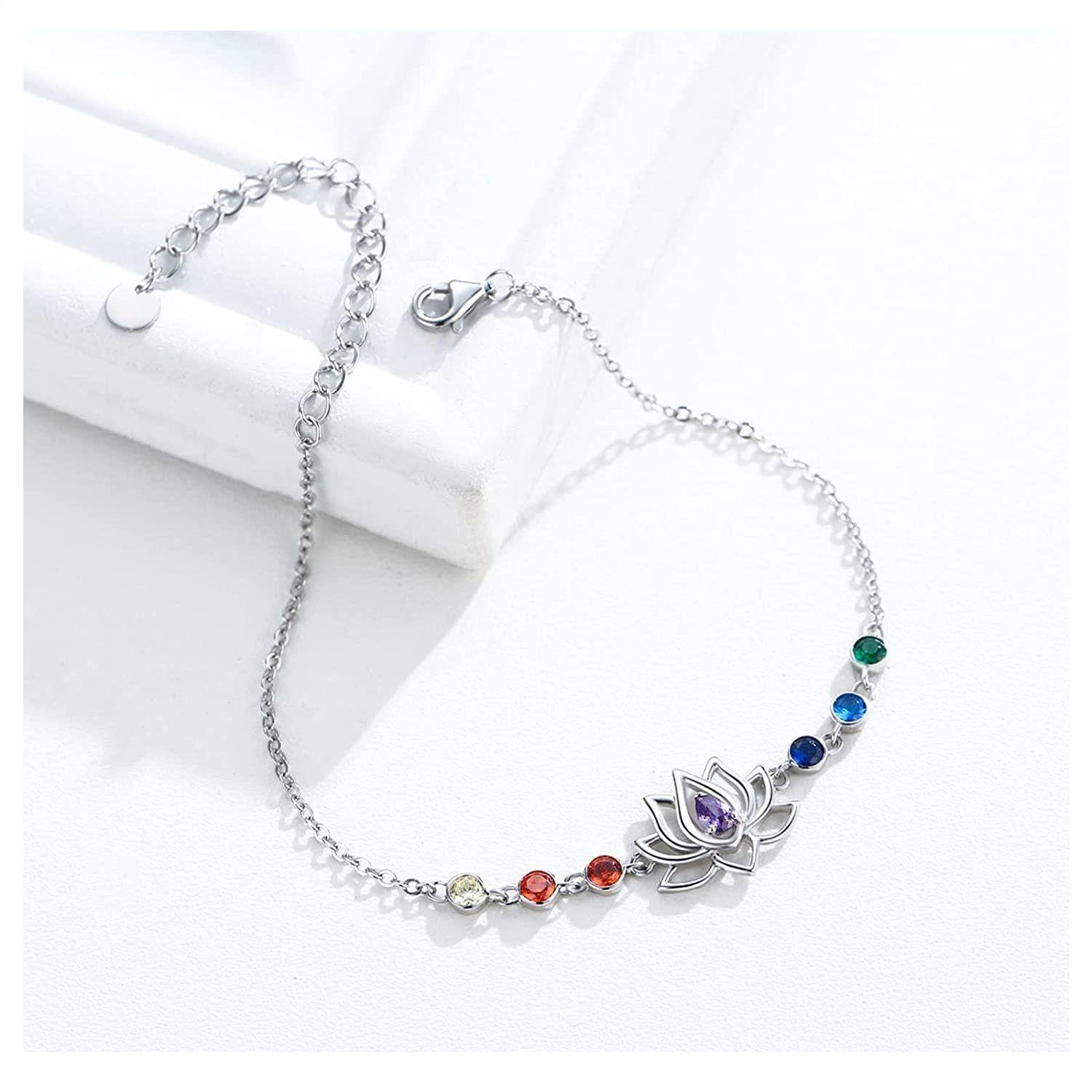 Pulsera 7 Chakras Plata 925-1