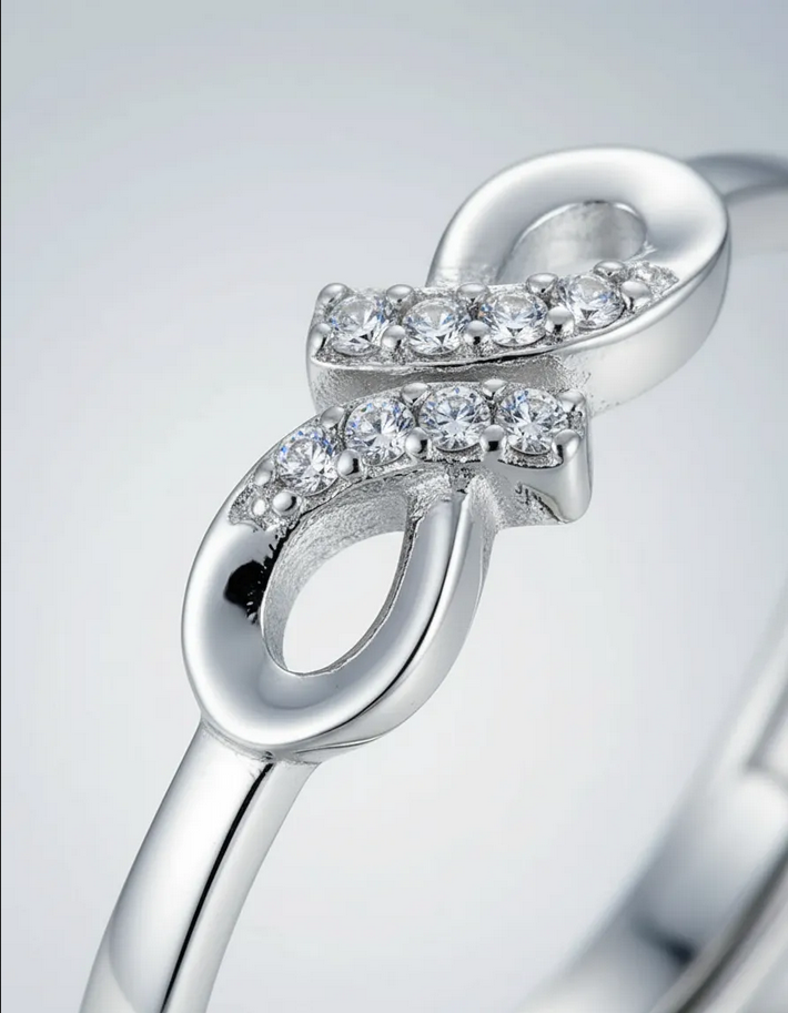 Anillo plata 925 ajustable infinito joya mujer-4