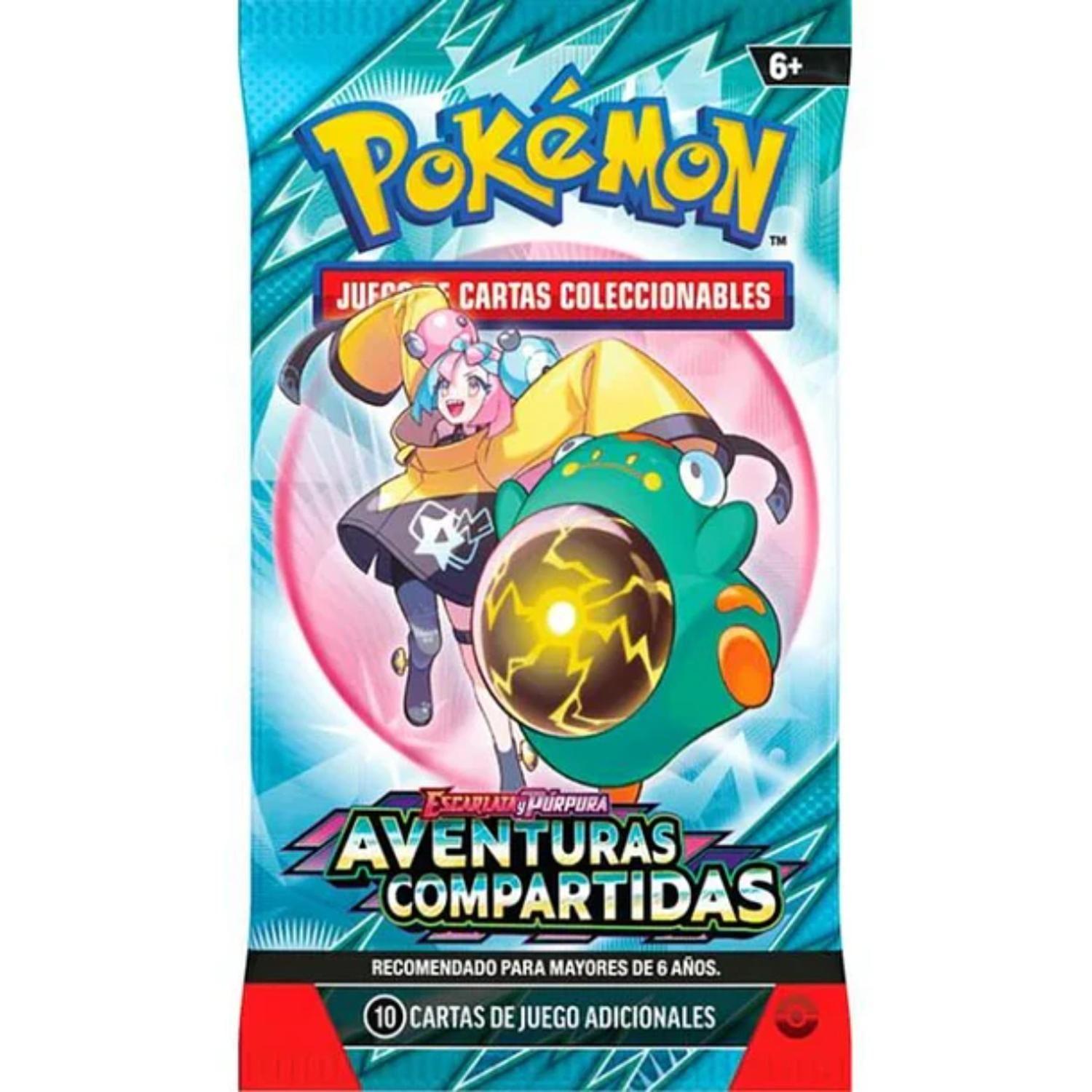 CARTAS POKEMON PACK 4 SOBRES JOURNEY TOGETHER ESPAÑOL-3