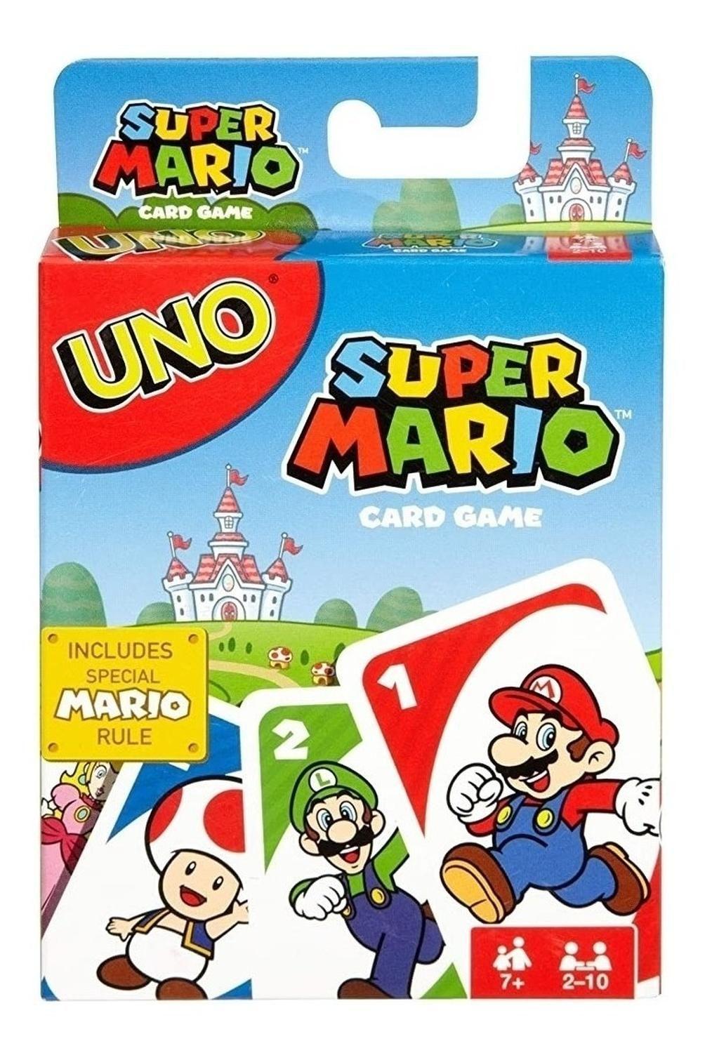 Juego De Carta Uno Super Mario Mattel Drd00-0