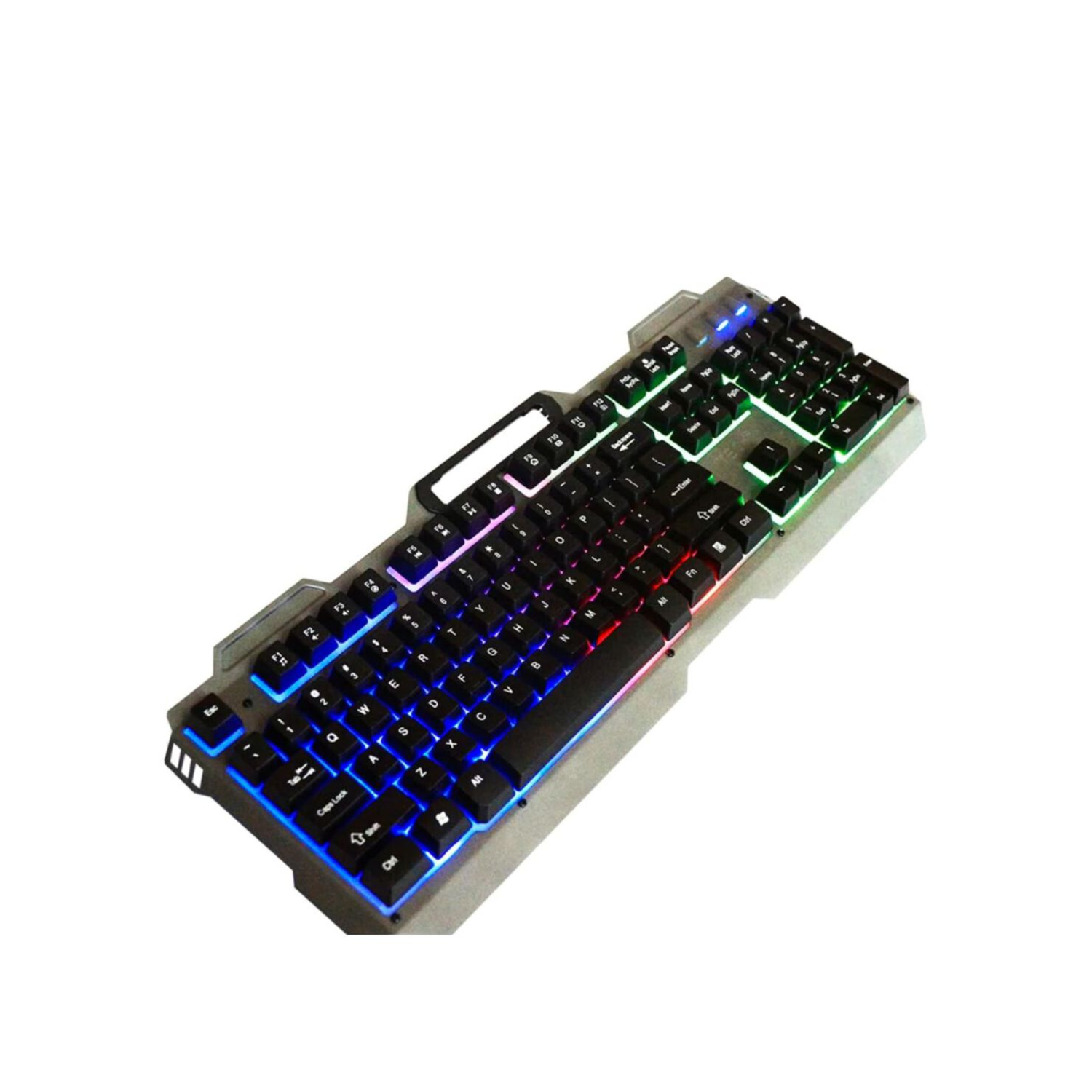 Teclado Gamer RGB DGX Assassin es Metalico-1