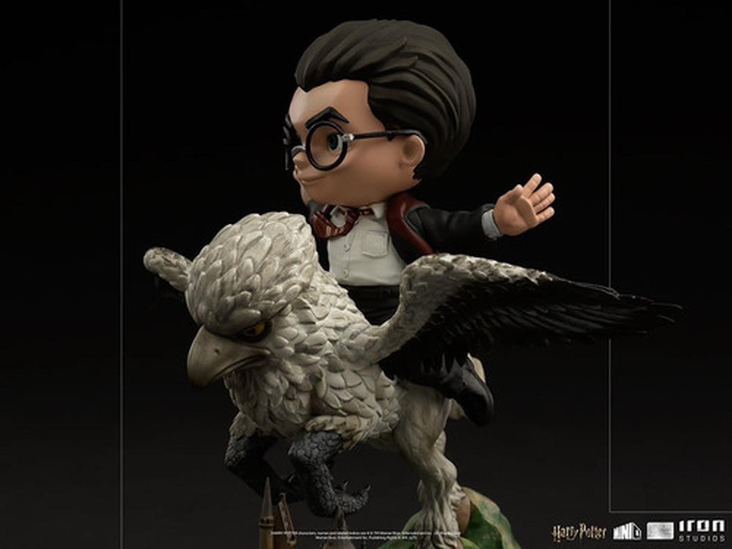 Harry Potter And Buckbeak Minico Iron Studios-4