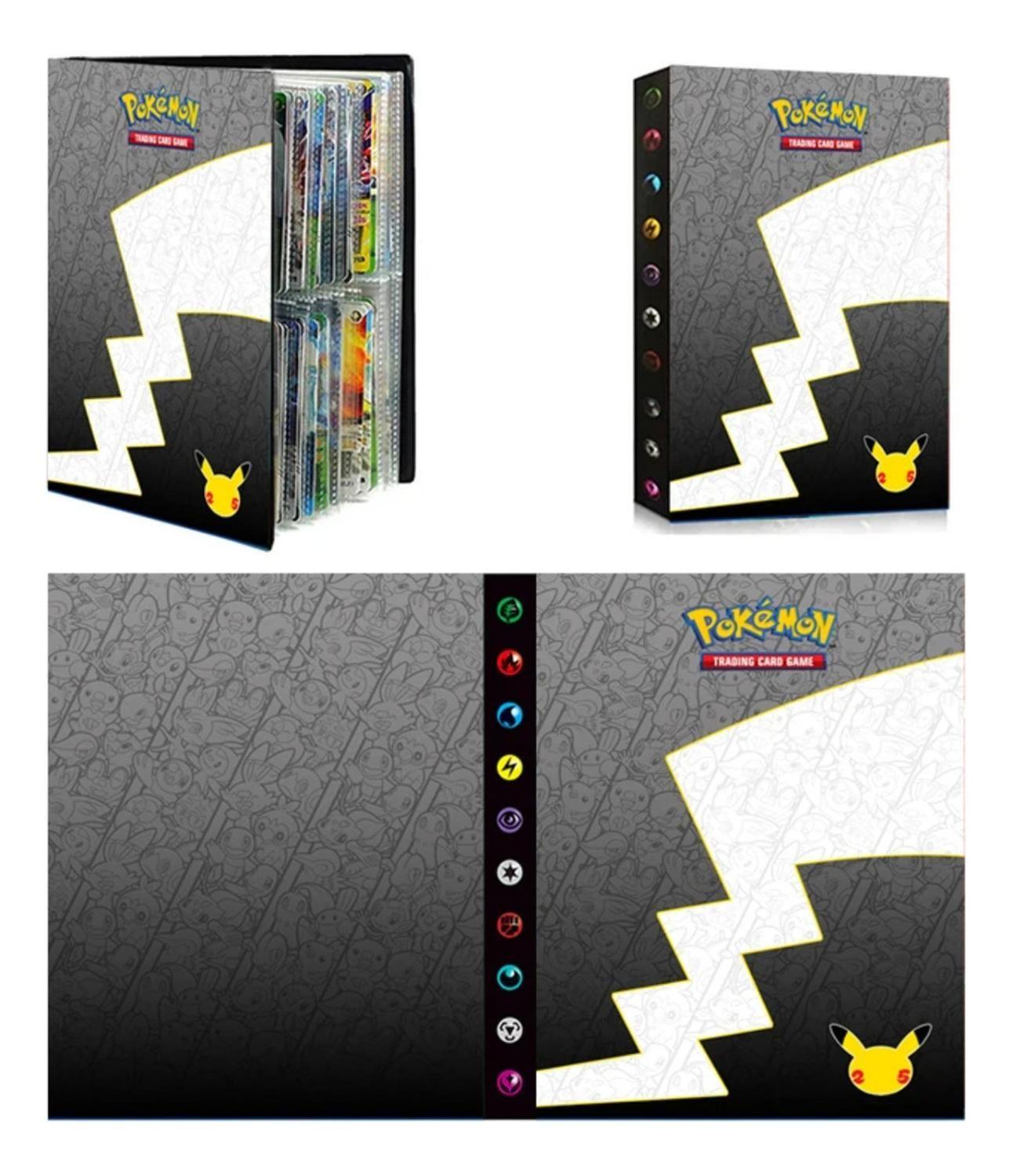 Album Cartas Pokemon 160 + 100 Cartas Originales-3