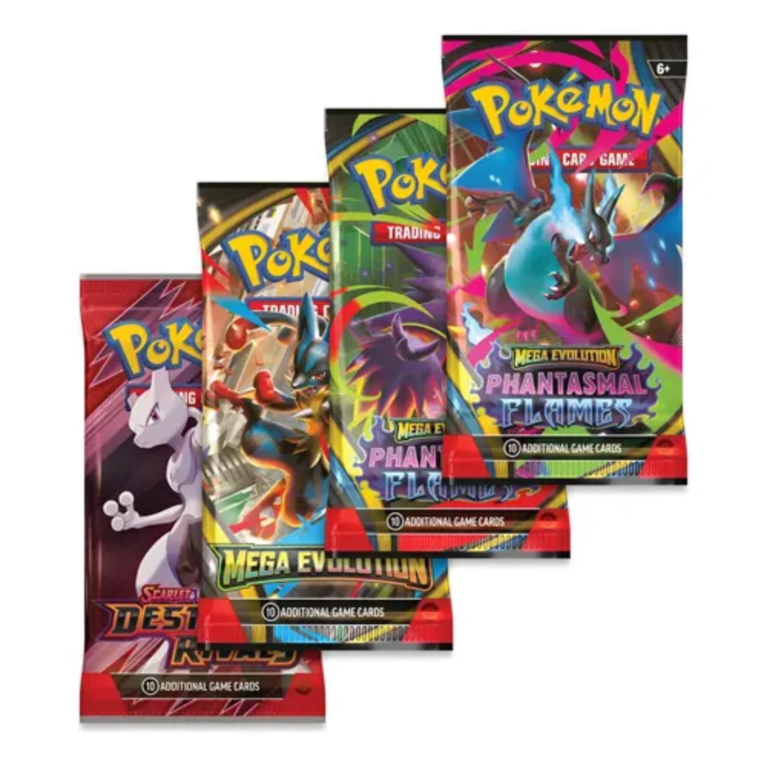 CARTAS POKEMON MEGA CHARIZARD Y EX TIN INGLES-1