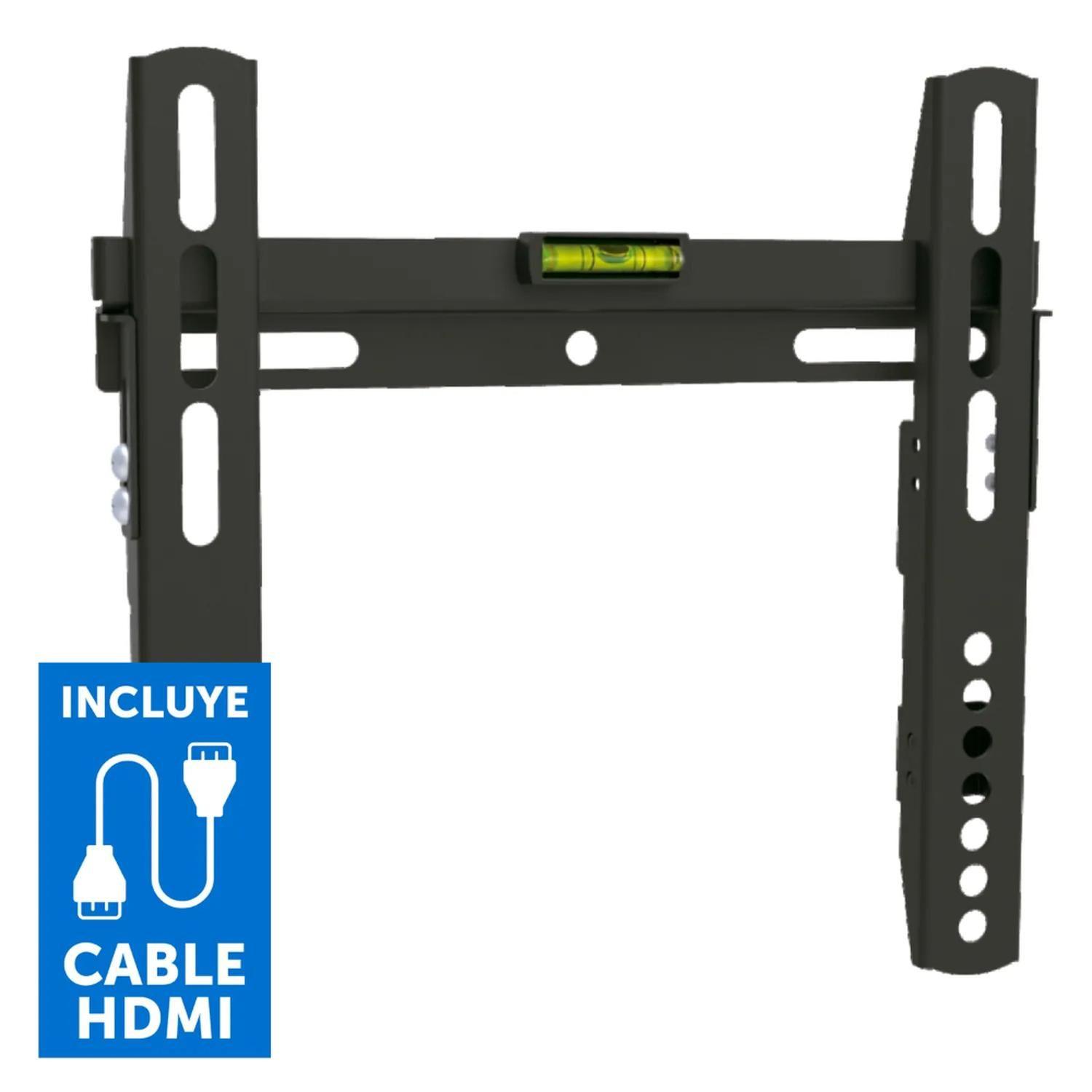 Soporte Muro Tv Fijo 32 A 55 Macrotel Con Hdmi-2