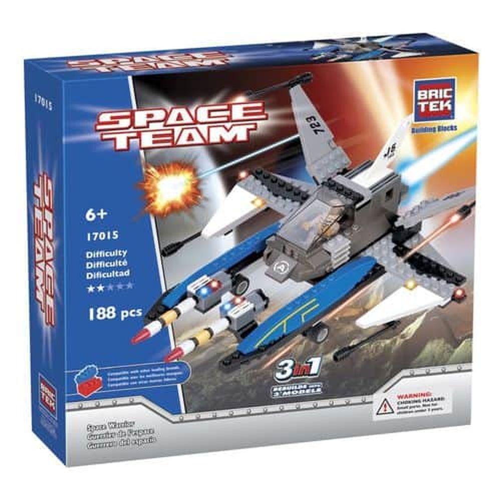 Brictek Space Flight 3 En 1 Nave 188 Piezas-0