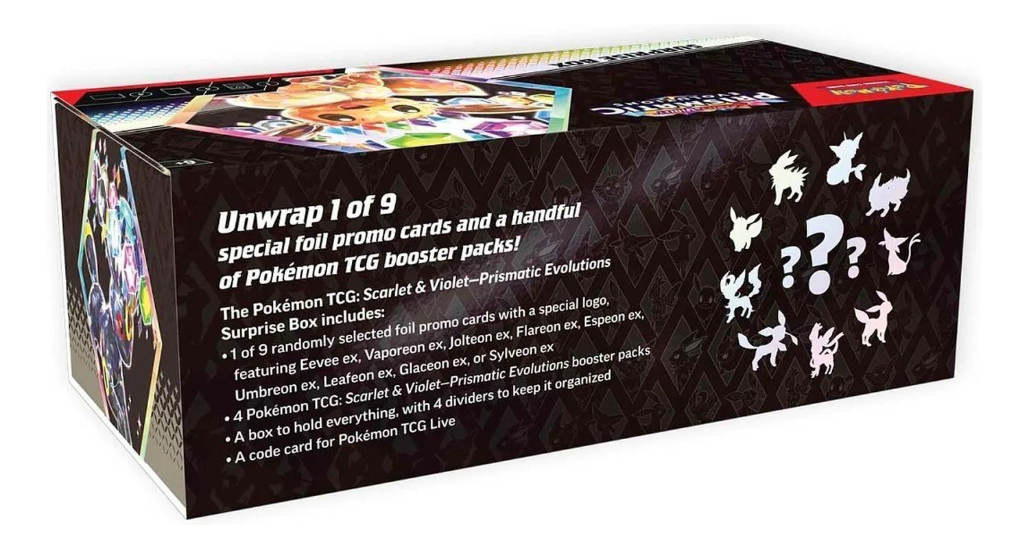 Prismatic Evolution Surprise Box Español-2