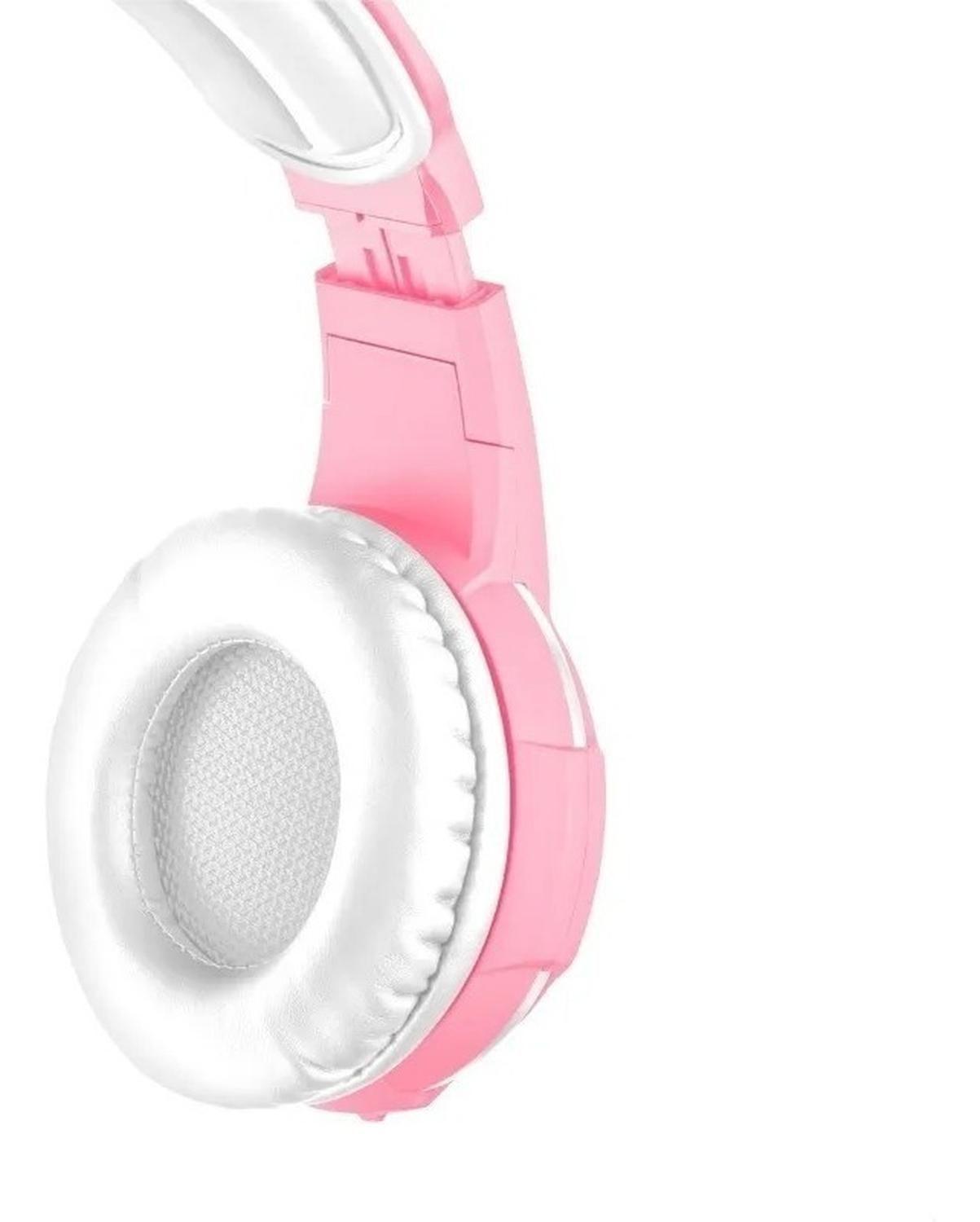 Audifono Gamer Rosado Pc Ps4 Xbox Switch Trust Gxt 310p Pink-3