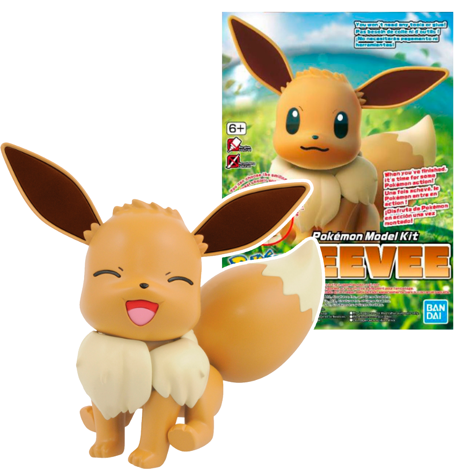 MODEL KIT POKEMON EEVEE BANDAI HOBBY-0